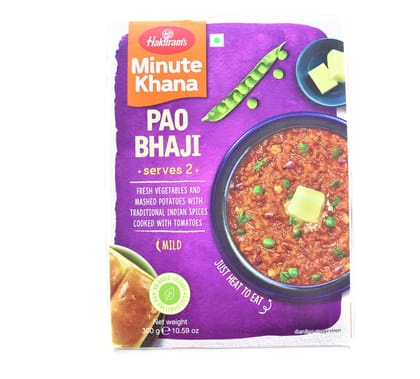 Haldiram's Pao Bhaji Ready To Eat, (300 Grams)