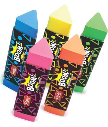 Flair Creative Boom Non-Toxic Eraser (Multicolor)