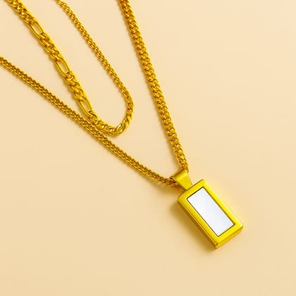Anti Tarnish White Purity Necklace