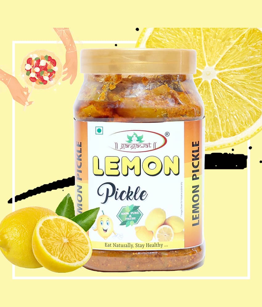 gangawat lemon Fruit Pickle 800 g
