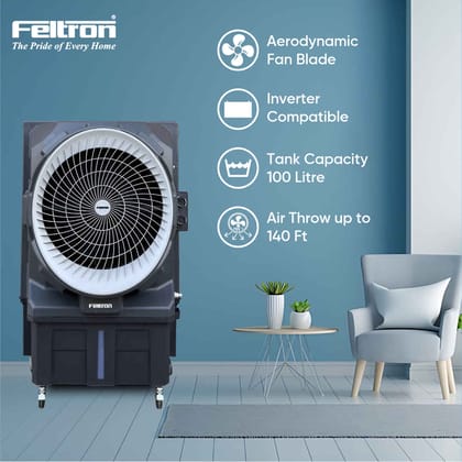 Feltron 100 Ltr Commercial Air Cooler (Turbo Cool)