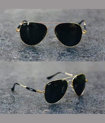 RESIST EYEWEAR Rose Gold Pilot Sunglasses ( Pack of 1 )