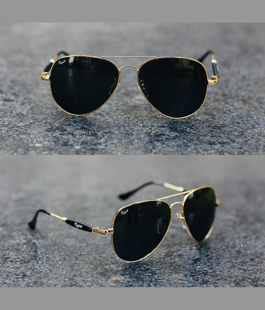 RESIST EYEWEAR Rose Gold Pilot Sunglasses ( Pack of 1 )