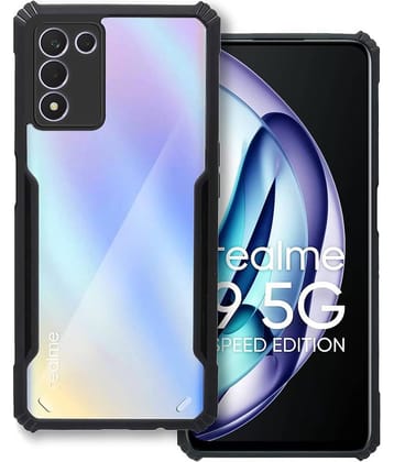 VAKIBO Plain Cases Compatible For Rubber Realme 9 5G Speed Edition ( Pack of 1 )