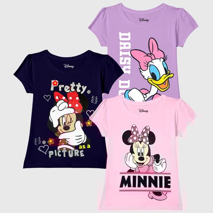 KUCHIPOO © DISNEY GIRLS HALF SLEEVES T-SHIRTS-1 to 2 years
