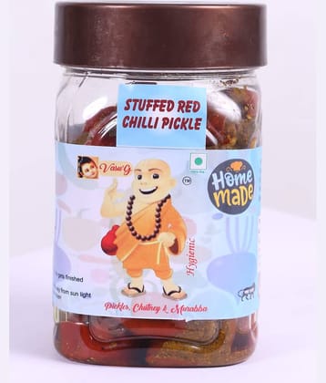 Vasu'G Stuffed Red Chilli Pickle Pickle 500 g