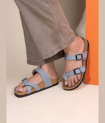 Fentacia Blue Women's Flats