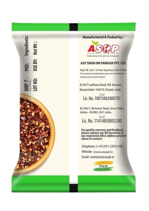 Aplus Red Chilli Flakes (Pizza Cut) 100g(pouch)