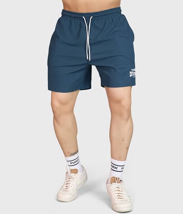 Fuaark Blue Polyester Men's Running Shorts ( Pack of 1 )