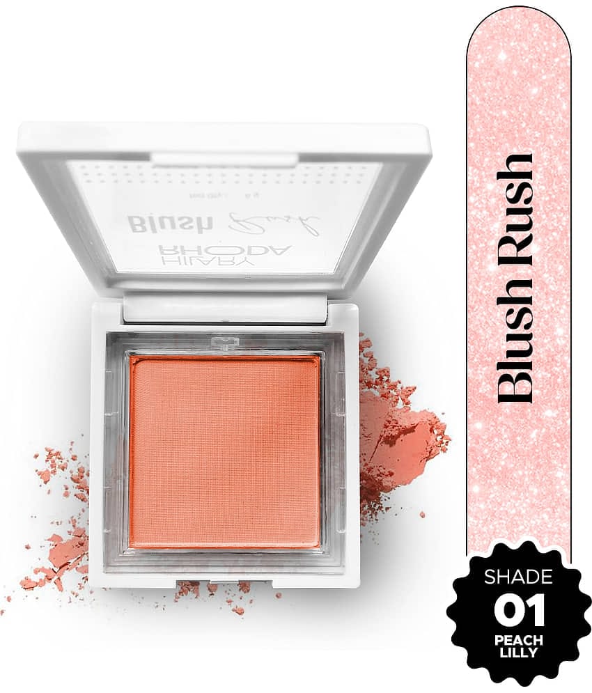 Hilary Rhoda Pressed Powder Blush Cherry Blossom-Shad2 Rose Pink 34 g