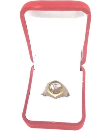 Apna Rudraksha Religious Ring Trishakti Shankh jadit Ring ( Pack of 1 )