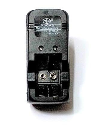 Nawani 9 Volts and Re-Chargeable Cell Batteries Charger (Black)