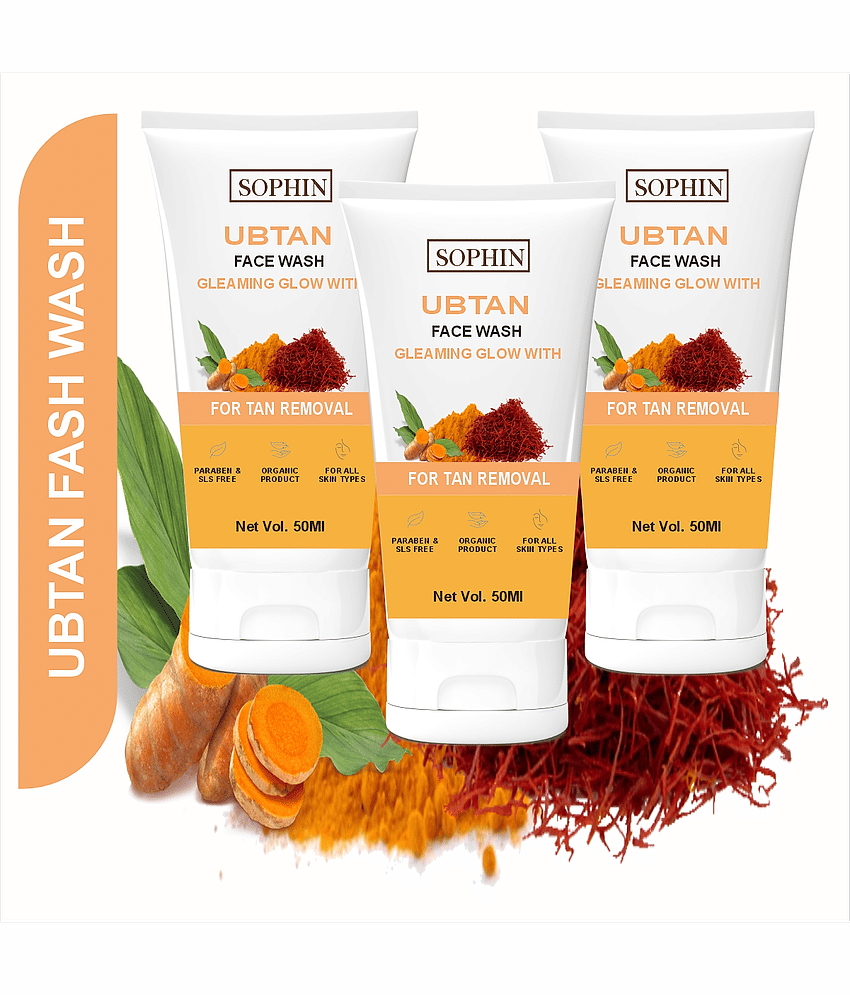 SOPHIN - Blackheads and Whiteheads Removal Face Wash For All Skin Type ( Pack of 3 )