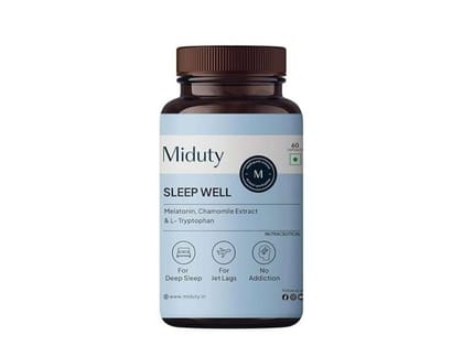 Miduty Sleep Well,  60 capsules