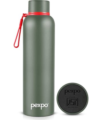 Pexpo 24Hrs Hot/Cold Light Blue Thermosteel Flask ( 1000 ml )