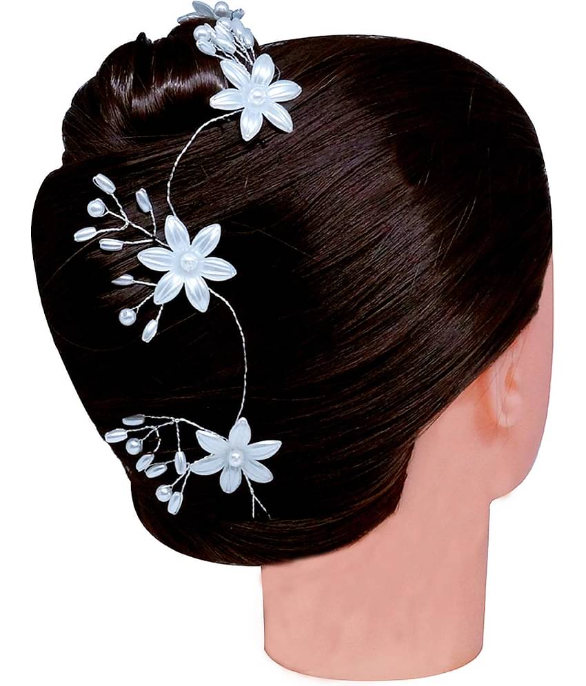 FOK White Party Hair Extension