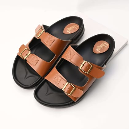 Alpha: Comfort Arch Footwear-7 / Tan