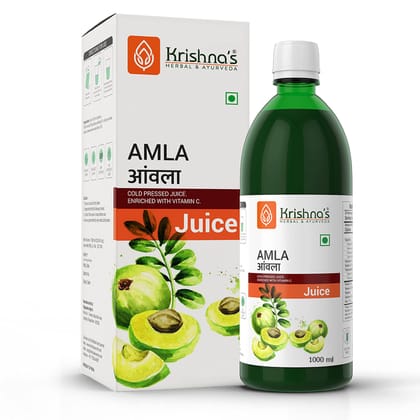 Krishna's Herbal & Ayurveda Amla Juice  1000 ml  Pack of 1