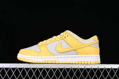 NikeMens Dunk Low - Citron Pulse-Euro 41