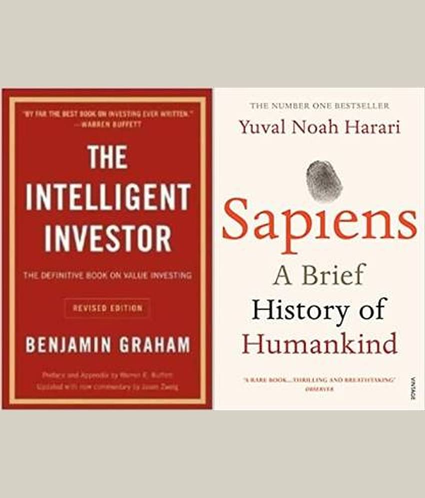 Combo Of The Intelligent Investor And Sapiens  (Paperback, Yuval Noah Harari, Benjamin Graham)