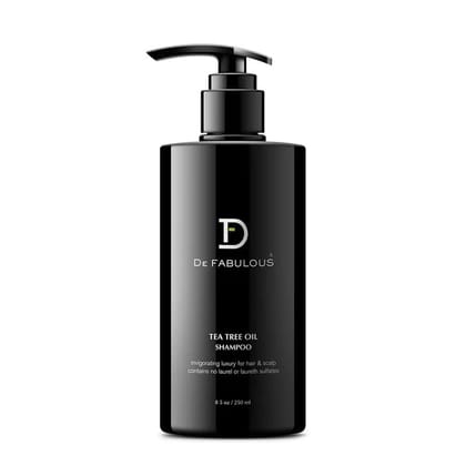 De Fabulous Tea Tree Oil Shampoo - Soothing And Hydrating Formula, 250 ml
