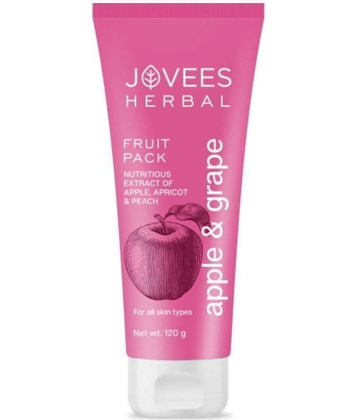 Jovees Herbal Apple & Grape Fruit Pack For Uneven Skin Tone For All Skin Types 120gm (Pack of 1)