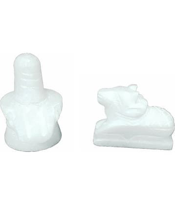 KRAFT CLOUDS - Marble Nandi Pindi 5 cm Idol