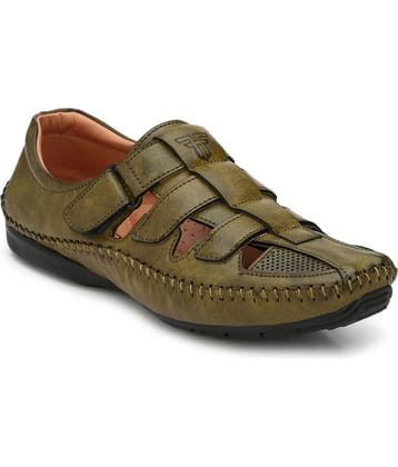 Fashion Victim - Olive Men's Sandals