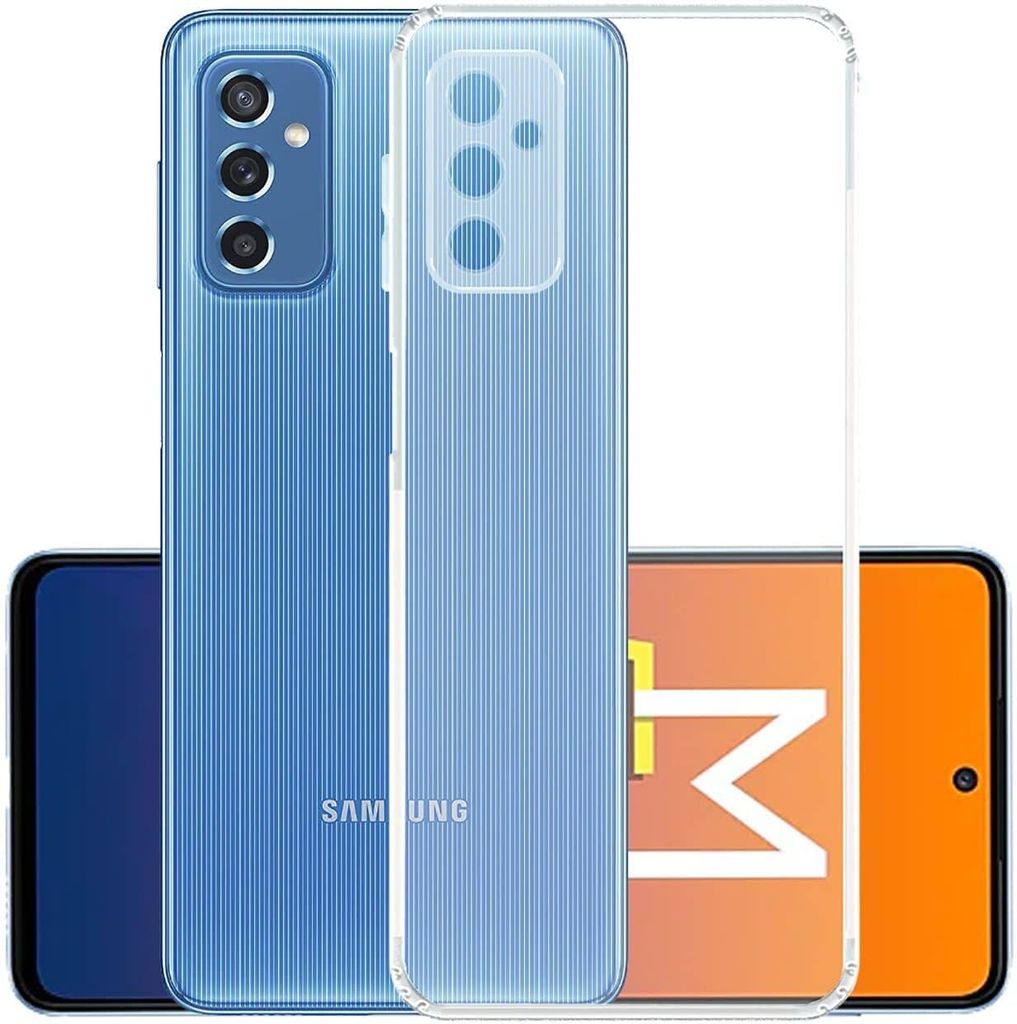 PLUGTECH TPU Ultra Hybrid Clear Camera Protection Back Cover Case for Samsung M52 5G
