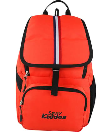 Smily Kiddos 10 Ltrs Red Polyester College Bag