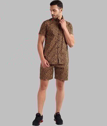 Vida Loca Pack of 2 Night sets ( Brown )