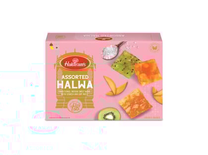Haldiram's Assorated Halwa - 400 Gm - Pack of 2