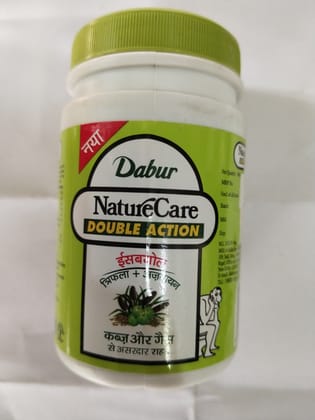 Dabur Naturecare Double action Isabgol Trifala+ajwein Constipation and gas powder 