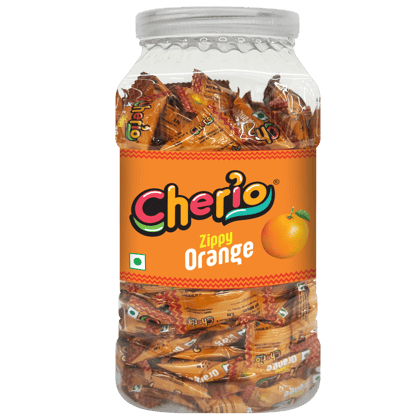 Cherio Candy Jar || Orange Candy || 205 Pieces || 830.25 Grams