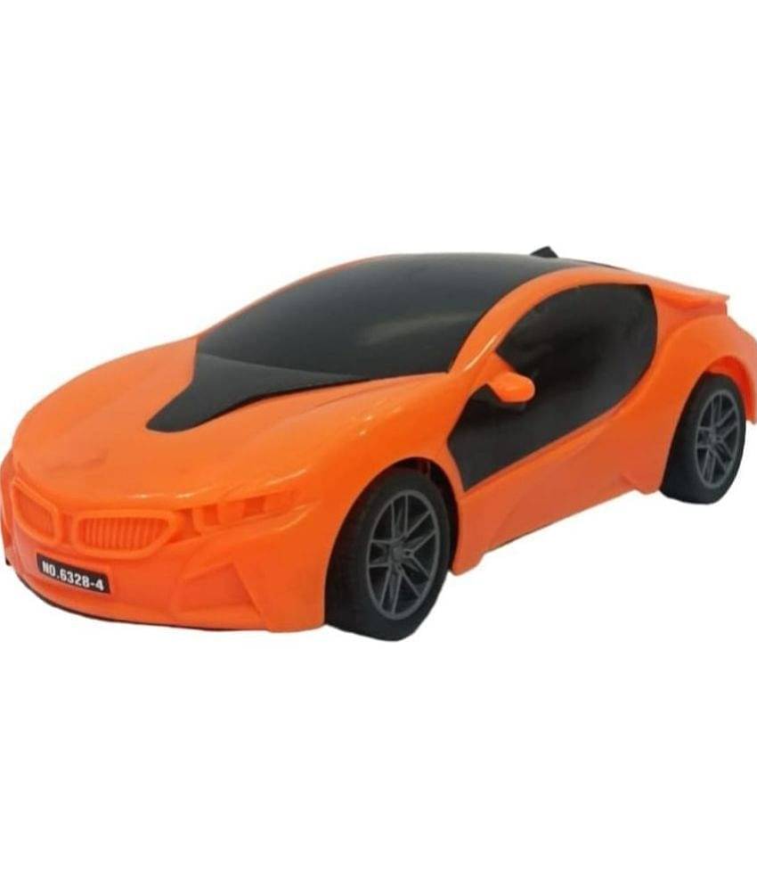 YESKART - Orange Plastic Car ( Pack of 1 )