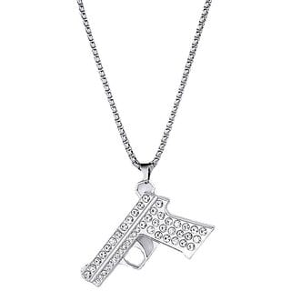 Revolver Style Pendant with Chain