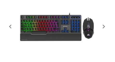 Ant Esports KM540 Gaming Backlit Keyboard and Mouse Combo, LED Wired Gaming Keyb