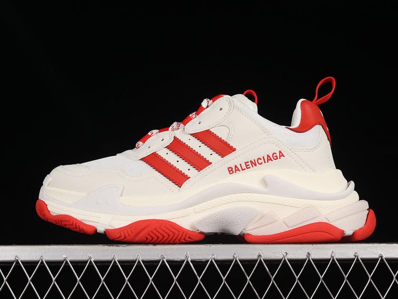 Balenciaga x adidasMens Triple S - White/Red-Euro 41