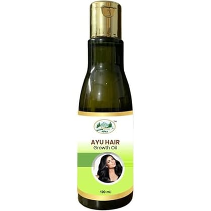 Herbal Hair Oil for Strong, Healthy & Nourished Hair Enriched with Natural Herbs for Hair Growth & Scalp Care (AYU HAIR GROWTH OIL)