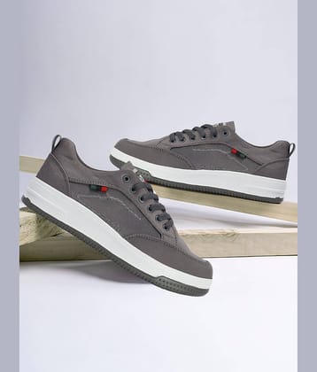 Clymb Gray Men's Sports Running Shoes