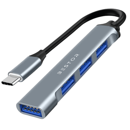 4 in 1 Type C USB HUB-Pack Of 2