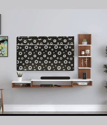 KALRA MAGIC Single Polyester Black TV Cover for Sony 81cm (32 in) LED/LCD TV
