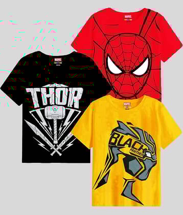 Kuchipoo Pack of 1 Boys Cotton Blend T-Shirt ( Multi Color )