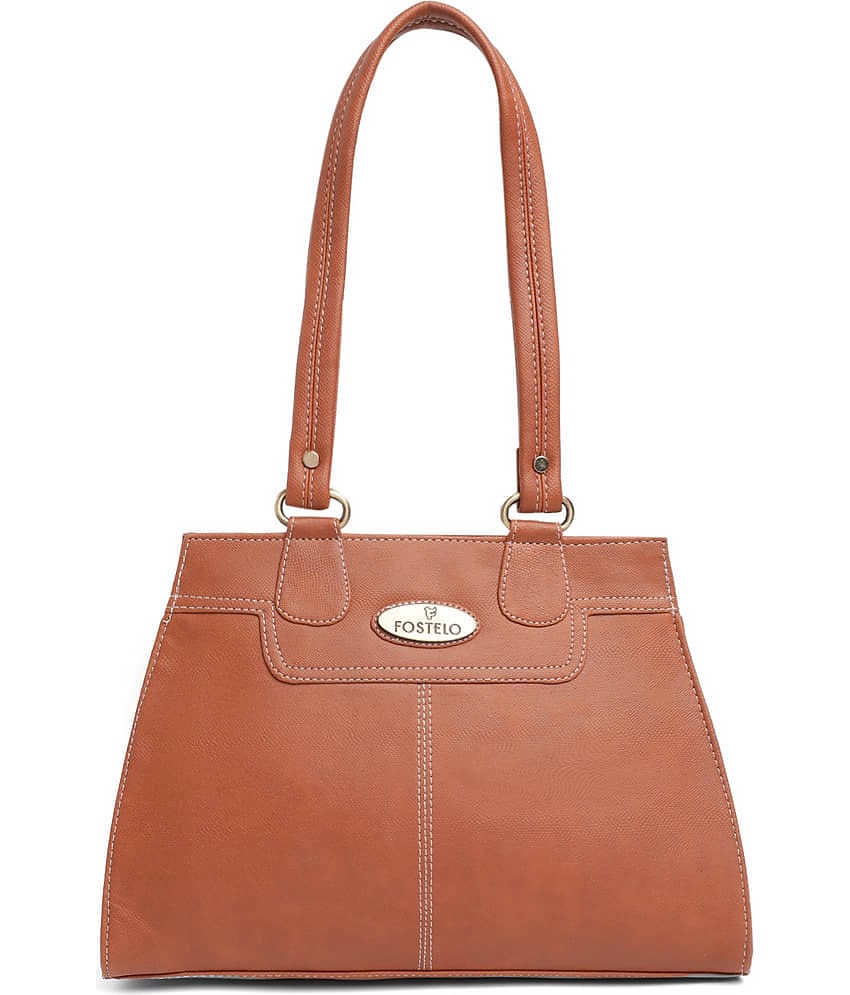 Fostelo Shoulder Bag PU Set of 1 ( Grey Melange )