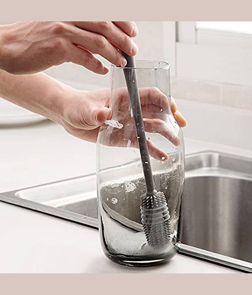 BHAVYTA COSMETIC Sponge Brush Bottle Cleaning Brushes