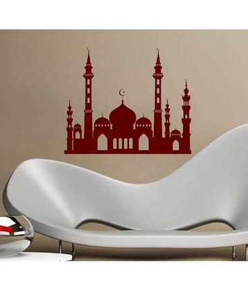 Decor Villa Mosque Religious & Inspirational Theme PVC Sticker