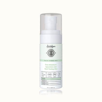 Pore Minimizer Spearmint And Basil Witch Hazel Facial Toning Mist For All Skin Types (60ml)