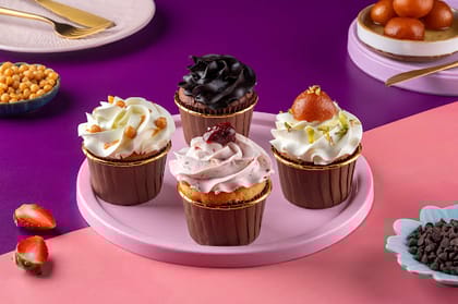 Choice Of Any Four Cupcakes