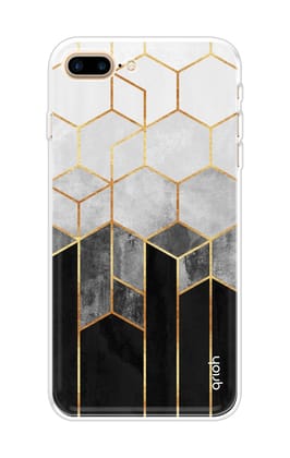 Hexagonal Pattern Soft Cover for iPhone 7 Plus