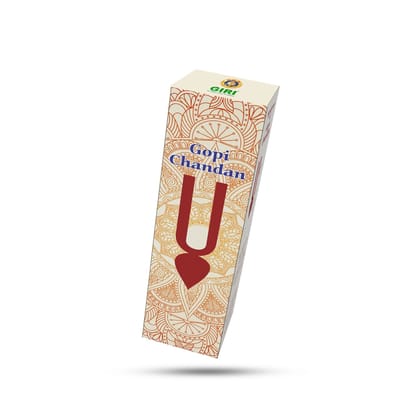 Giri Gopi Chandan Long Sticks - 60 Gms | Namakatti  | Thiruman  | Srichurnam  | Holy Stick for Tilak